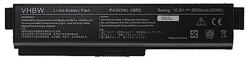 vhbw batteria compatibile con Toshiba Dynabook SATELLITE B350-PB350BENR2A31 notebook (8800mAh, 10,8V, Li-Ion)