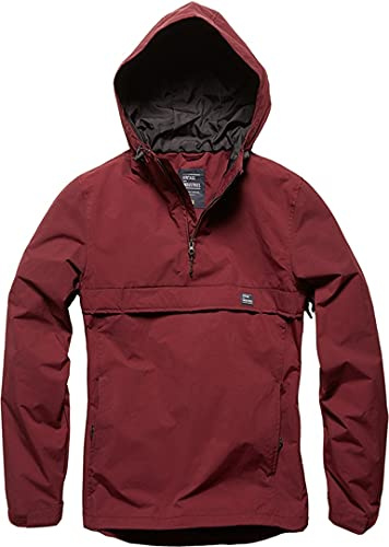 Vintage Industries Shooter Anorak, burgunderrot, 2XL