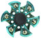 Toyland Spinarooz Hand Spinner Neuheit Spielzeug - Fidget Spinner - 3 in 1 - Jump, Bounce, Spin (BLAU)