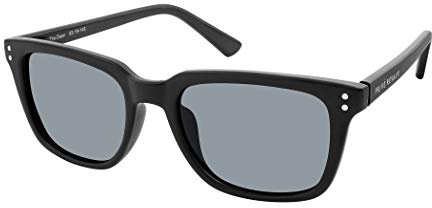 PRIVÉ REVAUX Unisex The Dean/s Sunglasses, 807/M9 Black, M