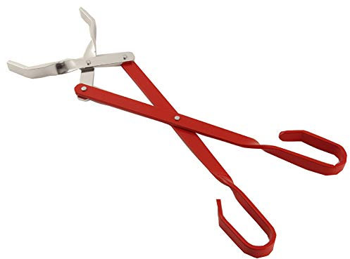 NANAD Grillzange, Lebensmittel-Clip, Schere, zum Kochen, Küchenklemme, Grillen, langer Griff, praktisch, hitzebeständig, Aluminium-Zubehör, Outdoor, tragbar, Camping