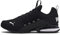 PUMA Men's Axelion Block Running Shoes, Black Black White 01, 6.5 UK
