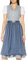 Stockerpoint Sc-300 Damen Midi Dirndlschürze, Blau, 40-44