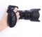 Professional Camera Wrist Grip Hand Strap Holder with Black Padded Neoprene Design and Metal Plate Compatible with Canon, Fujifilm, Nikon, Sony and more DSLR, Mirrorless, Point and Shoot Cameras