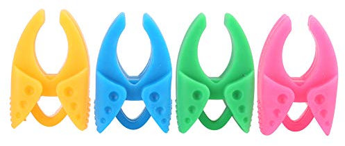 Cikonielf 40 Stück Spulenfaden Halter Clip Spulen Halter Spulenhalter Clips Klammern Spulenhalterclips für Stickerei, Quilten und Nähgarn