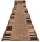 rugsx Antirutsch Teppich Läufer Adagio beige – Moderner Kurzflor für Küche, Flur & Wohnzimmer, Meterware, 90x200 cm