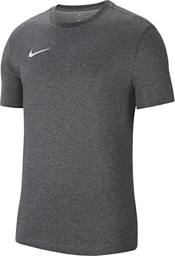 NIKE Men's M Nk Dry Park20 Tee T Shirt, Charcoal Heathr/White, L UK
