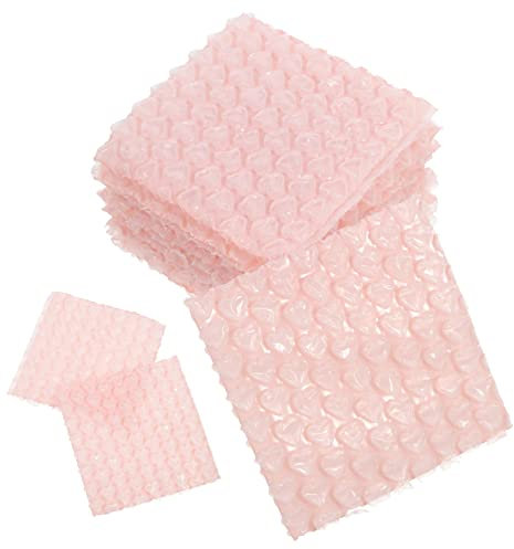 Rosa Doppeltwandige Luftpolsterbeutel für Verpackung und Versand 60 Stück