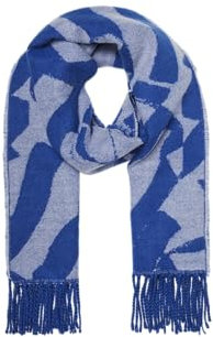 VERO MODA Vmfonda Scarf Ga Noos Schal, Cosmic Sky/Detail:SURF The Web, ONE Size