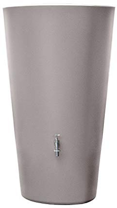 FLORANTIA Regentonne Rainbowl 210 Liter Taupe