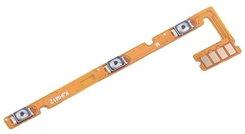 Generico Repuesto Compatible con Xiaomi Redmi 12 4G/5G 23053RN02Y, 23053RN02A, 23053RN02I Flat Flex, Circuito Interno, botón de Encendido, botón de Encendido y Apagado, Teclas Laterales