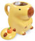 Tasse Capybara, tasse à café Capybara mignonne, tasse en céramique Capibara, tasse d'animal drôle en forme 3D pour les anniversaires du bureau familial et les cadeaux de Noël pour filles et garçons