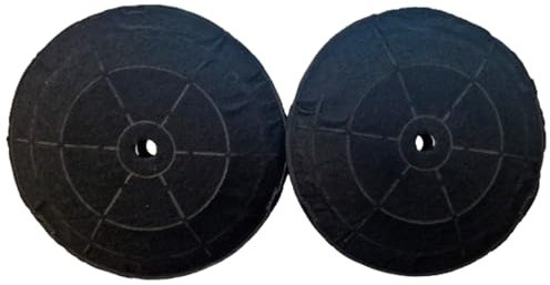 DL SERVICE Filter für Dunstabzugshaube Elica herausnehmbar | Paar Filter kompatibel mit Elica Dunstabzugshaube | Kohlefilter Maße: 17,3 x 3 cm