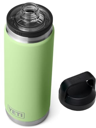 YETI Rambler 26 oz Bottle, Vacuum Insulated, Stainless Steel with Chug Cap, Key Lime