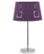 Celaya Tischlampe 1 x e14 Aubergine – ein eleganter und raffinierter Touch für Ihr Zuhause. Sein modernes Design und die Oberfläche in Aubergine bringen Wärme und Stil in jedes Ambiente.