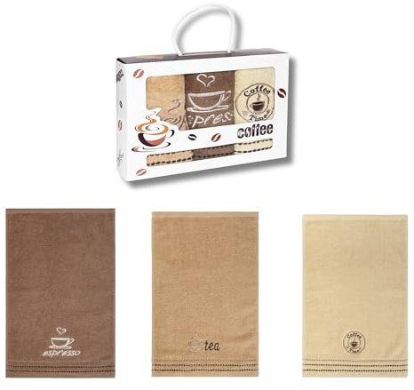 damaloo 3er Pack kleine Gästehandtücher 30x50 cm - Gesichtshandtücher aus Baumwolle - Kleine Handtücher Gäste WC - Gesicht Handtuch Set klein - Gästetücher 50x30 - Flauschige Händehandtücher