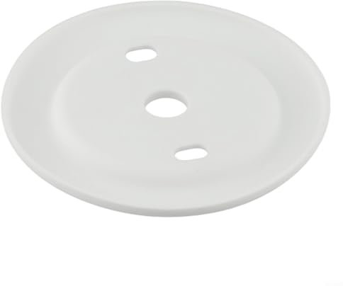 Smart Thermostat Protective Case, Compatible With For Nest Thermostat, Wall Plate Cover Silicone 125 * 125mm(White)
