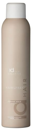IdHAIR Creative Haarspray – Extrem starker Halt, schnell trocknend, mit Pro-Vitamin B5, vegan, 250 ml
