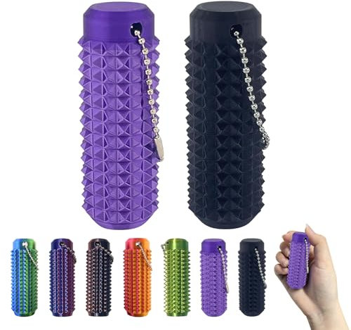 2 Stücke Little Ouchies Pain Fidget, Spiky Grippie Stim, Sensorik Spielzeug Für Erwachsene, Fidl Bitz Fidget Toys, Pocket Mini Fidget Toy, ADHS Spielzeug für Stressabbau und Fokus