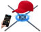 Ventilatore olografico 3D, Ventilatore 3D con app mobile, 60 cm, 4 pale, ologramma 3D, ventilatore LED, ologramma con immagine vivida