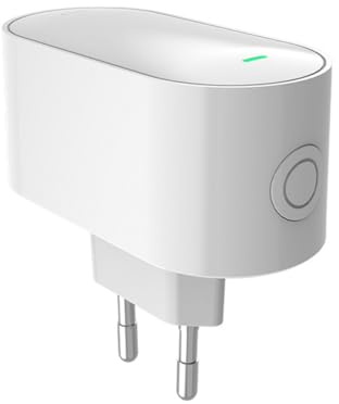 Osmond Une Prise Intelligente Tuya avec Télécommande Bluetooth, Passerelle Multi-Mode et Trois Protocoles Majeurs pour la Domotique Intelligente, Prise Européenne.