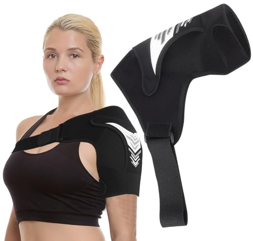 Pluvyze Attelle Epaule,Schulterbandage für Frauen Herren,SchulterstüTze,Schulterbandage Herren,Schulter Bandagen Damen für Rechts und Links