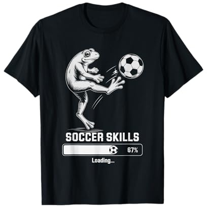 Kawaii Rana Calcio COMPETENZE Caricamento Vincere Coach Donne Milf Obiettivi Maglietta