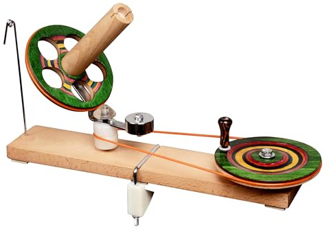 KnitPro K35002 Winding & Dispensing Accessoires Signature Ball Winder, holz, Mehrfarbig, 30 x 35 x 30 cm