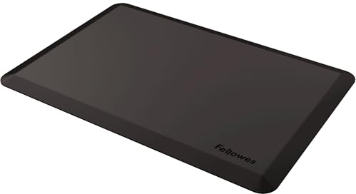 Fellowes Anti-Ermüdungs-Wellnessmatte (8707002), Schwarz