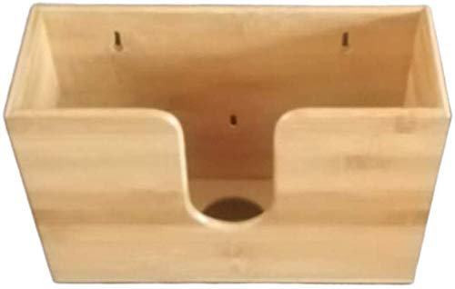 Bambus Papier Handtuchspender, Papier Handtuch Halter für Küche Badezimmer Toilette, Wandmontage oder Arbeitsplatte Papier Handtuchspender für Mehrfach Gefaltet, C Fold, Z Fold, Drefaltig Handtücher