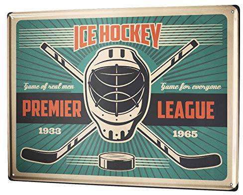 Blechschild Sport Eishockey