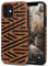 Tasikar Kompatibel mit iPhone 12 Mini Hülle Holz Design Hybrid Handyhülle Weiche Schutzhülle (Leder & Holz)