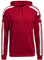 adidas Herren Squadra 21 Hoodie Team Power Red / White, L
