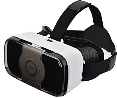 XYLXJ Auriculares VR compatibles con el teléfono, gafas de realidad virtual universales, juega tus mejores juegos móviles 360 películas con gafas 3D VR suaves y cómodas