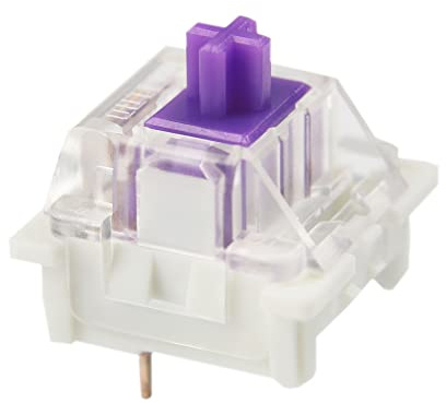 Outemu SMD RGB 3 broches MX Switch Bleu Noir Rouge Marron OTM pour clavier mécanique GK61 GK64 MX (200 pièces, Violet)