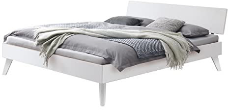 Hasena Trento Bett Ancona weiß deckend 120x200