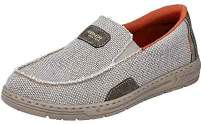 Rieker Herren Slipper 08651-62 beige Gr. 42