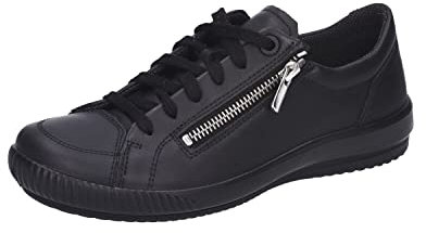 Legero Damen Tanaro Sneaker, Schwarz Schwarz 0200, 42.5 EU