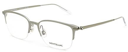 Montblanc MB0234OK Optical Frame Man ALLUMINIUM Brille, Herren, Mehrfarbig, Einheitsgröße
