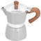 Stovetop Coffee Maker,Otufan 150ml/5oz Mini Moka Manual Coffee Extraction Pot Suitable for Home Office Cappuccino Mocha Tools(#1)