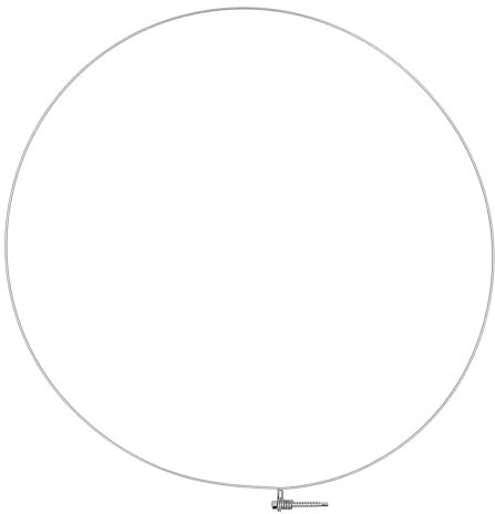 easyPART Kompatibel/Ersatz für SAMSUNG DC97-14618A Spannring vorne für Türmanschette in Waschmaschine