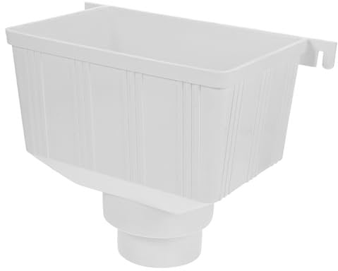 Veemoon Deviatore Per Raccolta Pioverà Accessorio Per Grondaia Design Stabile e Resistente Facile Installazione Compatibile Con Vari Modelli Di Pluviali