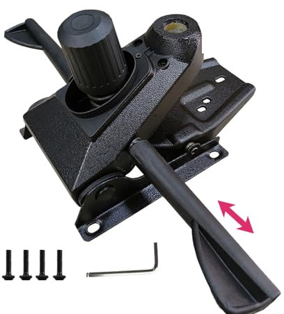 ZREBZYR Bürostuhl Zylinder Ersatz,Sitzaufnahme Bürostuhl Wippmechanik Für Schreibtischstuhl Sitzmechanik Für Drehstühle, Farbe:schwarz