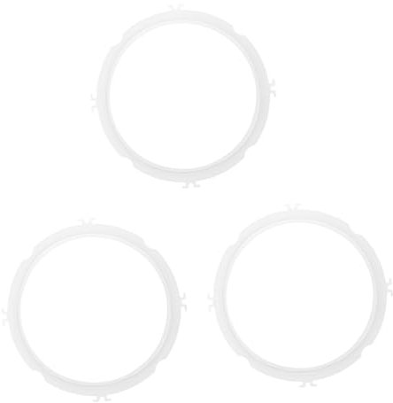 Garneck 3 Pezzi di Guarnizioni di Ricambio in Silicone per Pentola A Pressione Facili da Pulire