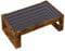 vidaXL Couchtisch, Beistelltisch mit Infinity-LED, Sofatisch Kaffeetisch für Wohnzimmer, Teetisch Wohnzimmertisch, Räuchereiche Holzwerkstoff Glas