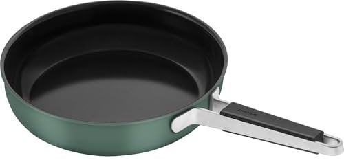 ZWILLING Pure 11-inch Stainless Steel Ceramic Nonstick Fry Pan, Green