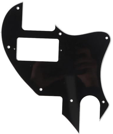 Pickguard Scratch Plate Schlagbrett Schlagbrett Kratzschutz Für TL Für Standard Tele P90 Teile(Black)