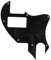 Pickguard Scratch Plate Schlagbrett Schlagbrett Kratzschutz Für TL Für Standard Tele P90 Teile(Black)