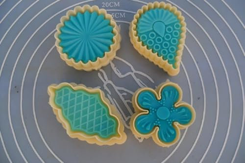 La Petite Caverne 179-4 EMPORTES PIÈCE 8 EMPREINTES DOUBLES FACES FONDANT CAKE SABLÉ GÂTEAU ORIENTAL