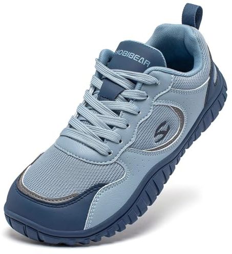 HOBIBEAR Chaussures pieds nus pour homme et femme | Large boîte à orteils | Baskets de trail confortables